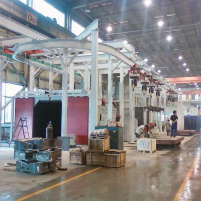 懸鏈通過式拋丸機