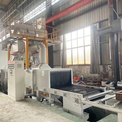 網帶通過式拋丸機