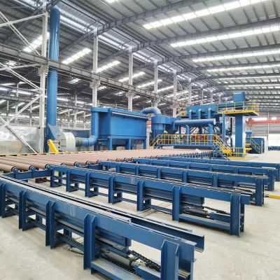 鋼板拋丸除銹設備