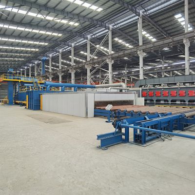 鋼板通過式拋丸機