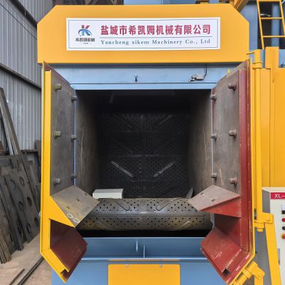 彈簧清砂除銹設備（錳鋼護板）